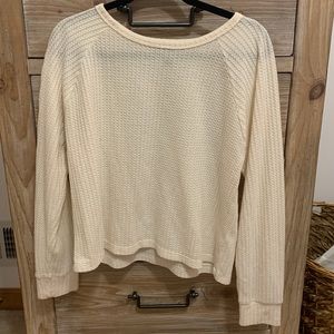 ✨3 FOR $15✨Forever 21 long sleeve waffle knit